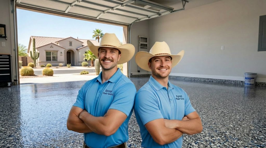 Epoxy Floors Guys team in Phoenix Arizona