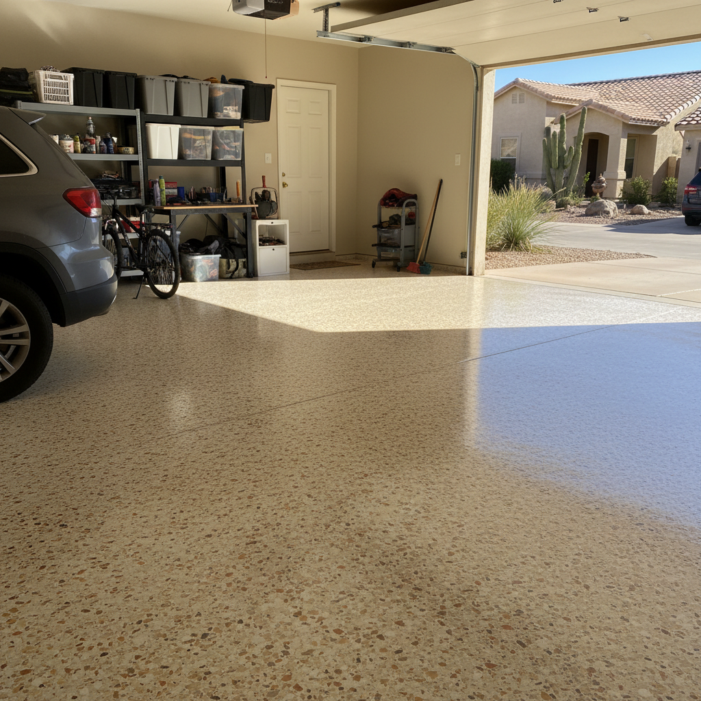 Garage Floor Coating in Scottsdale, AZ — Premium Options for Luxury Homes