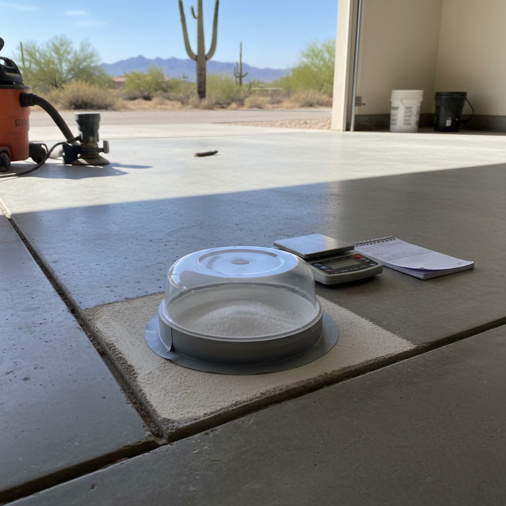 Moisture Vapor Transmission and Epoxy Floors in Phoenix — What You Must Know