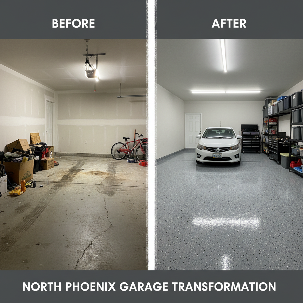 How to Clean and Maintain Your Epoxy Flake Garage Floor