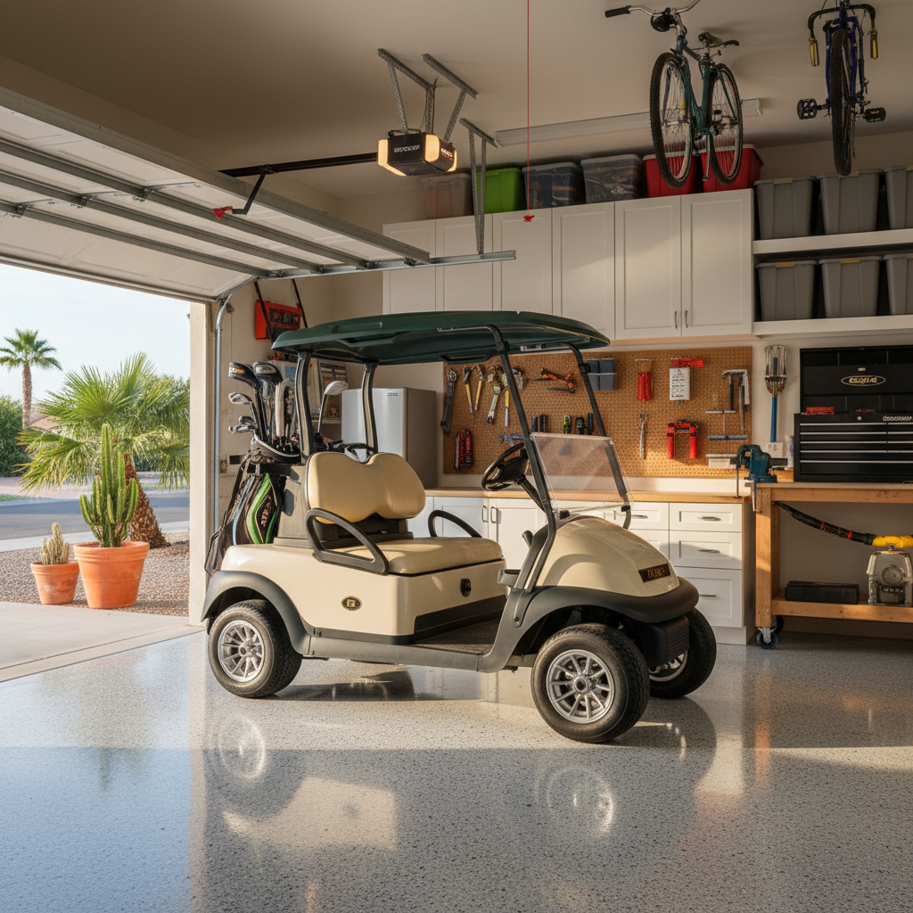 Epoxy Garage Floors in Sun City, Sun City West & Trilogy — Active Adult Communities AZ