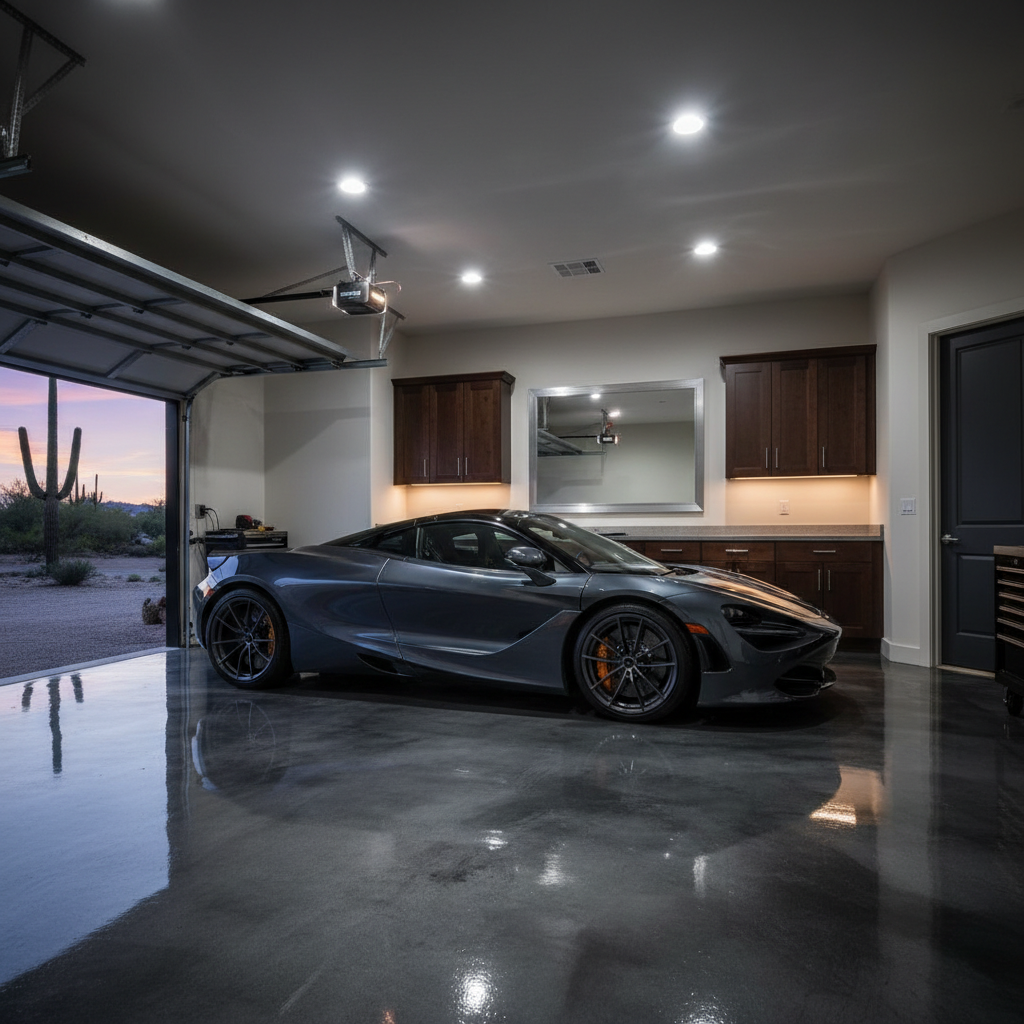 How Long Does an Epoxy Garage Floor Last in Arizona's Heat?