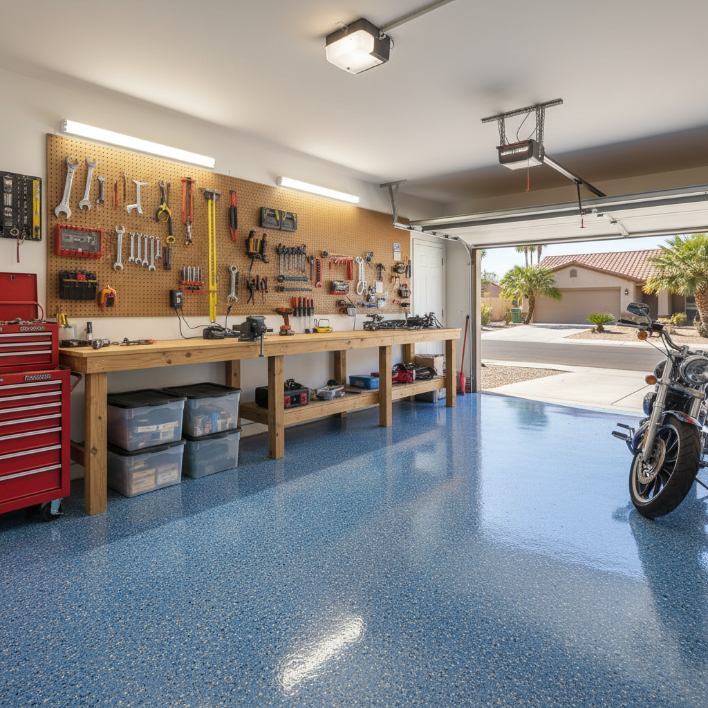 Best Time of Year to Install Epoxy Garage Floors in Phoenix