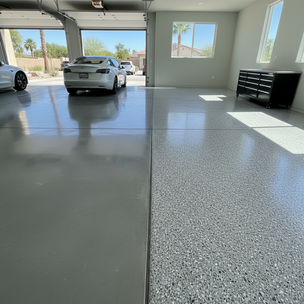 Garage Floor Coating in Glendale & Peoria, AZ — What Local Homeowners Need to Know