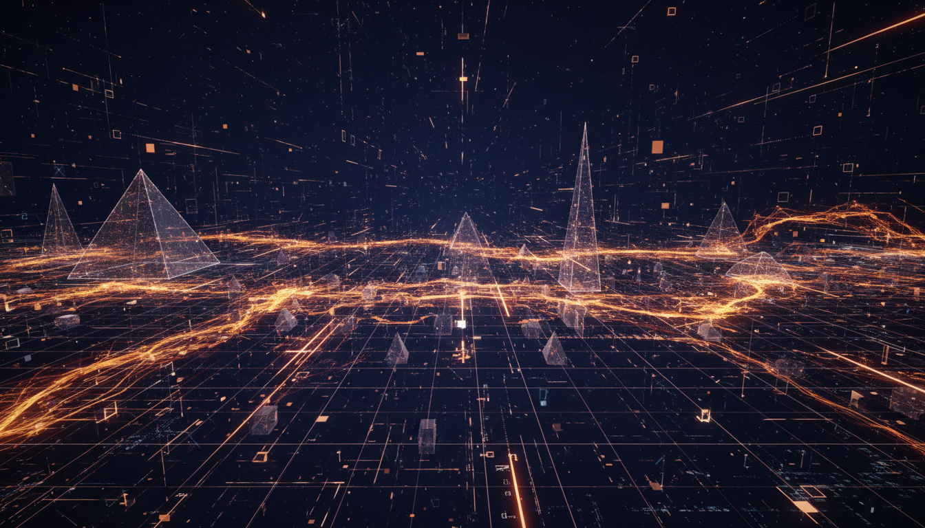 Digital landscape background