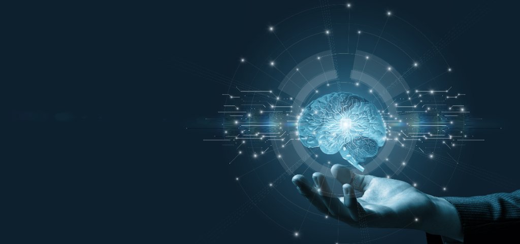 Digital brain technology visualization