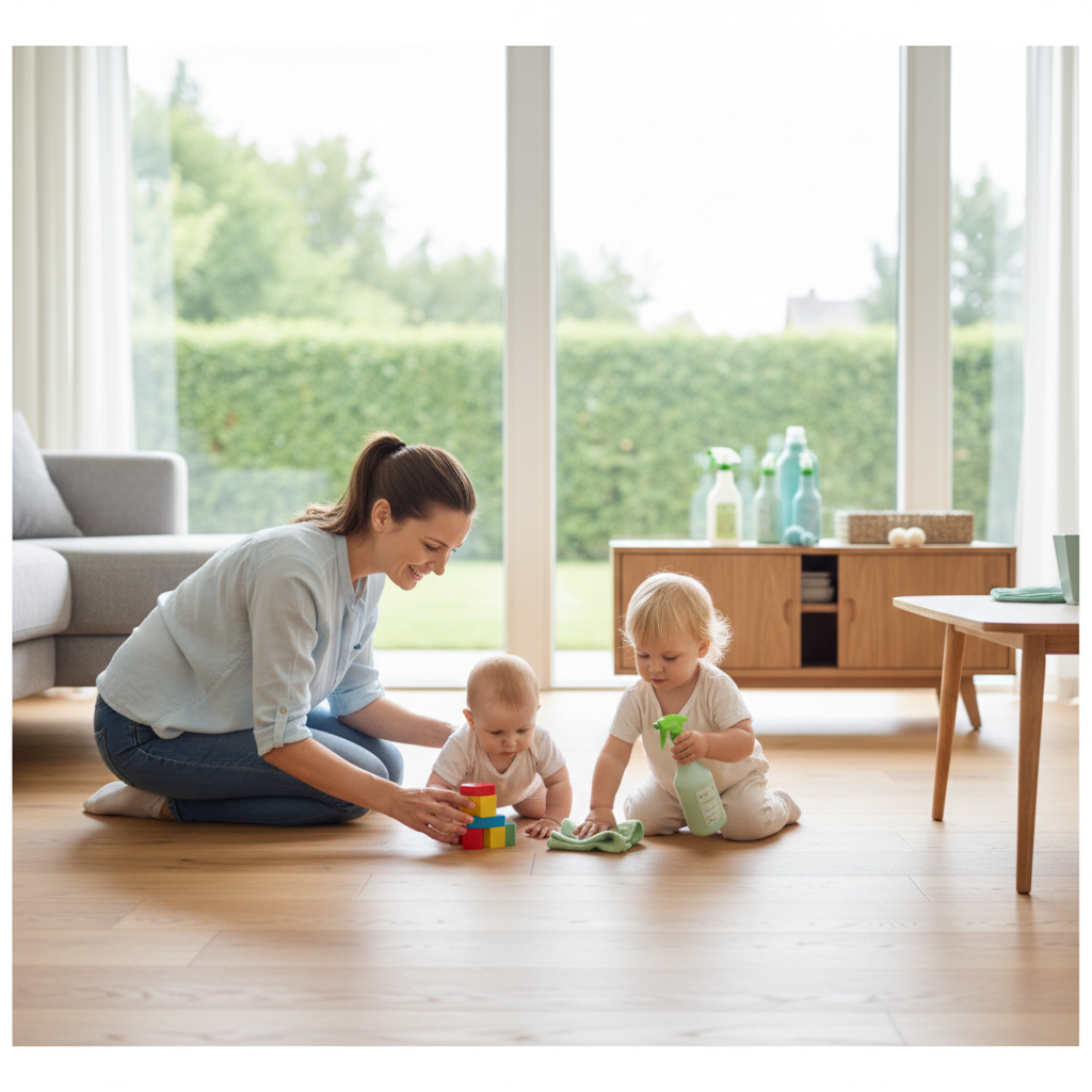 Cleaning Safety for Babies and Toddlers