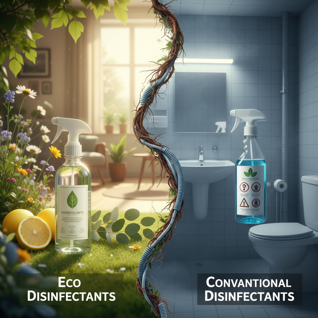Eco Disinfectants vs Conventional Disinfectants
