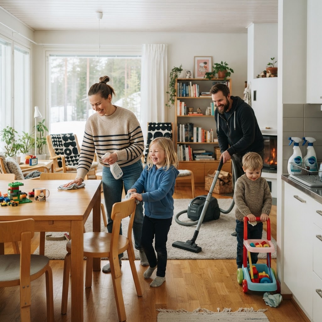 Cleaning Tips for Busy Finnish Families