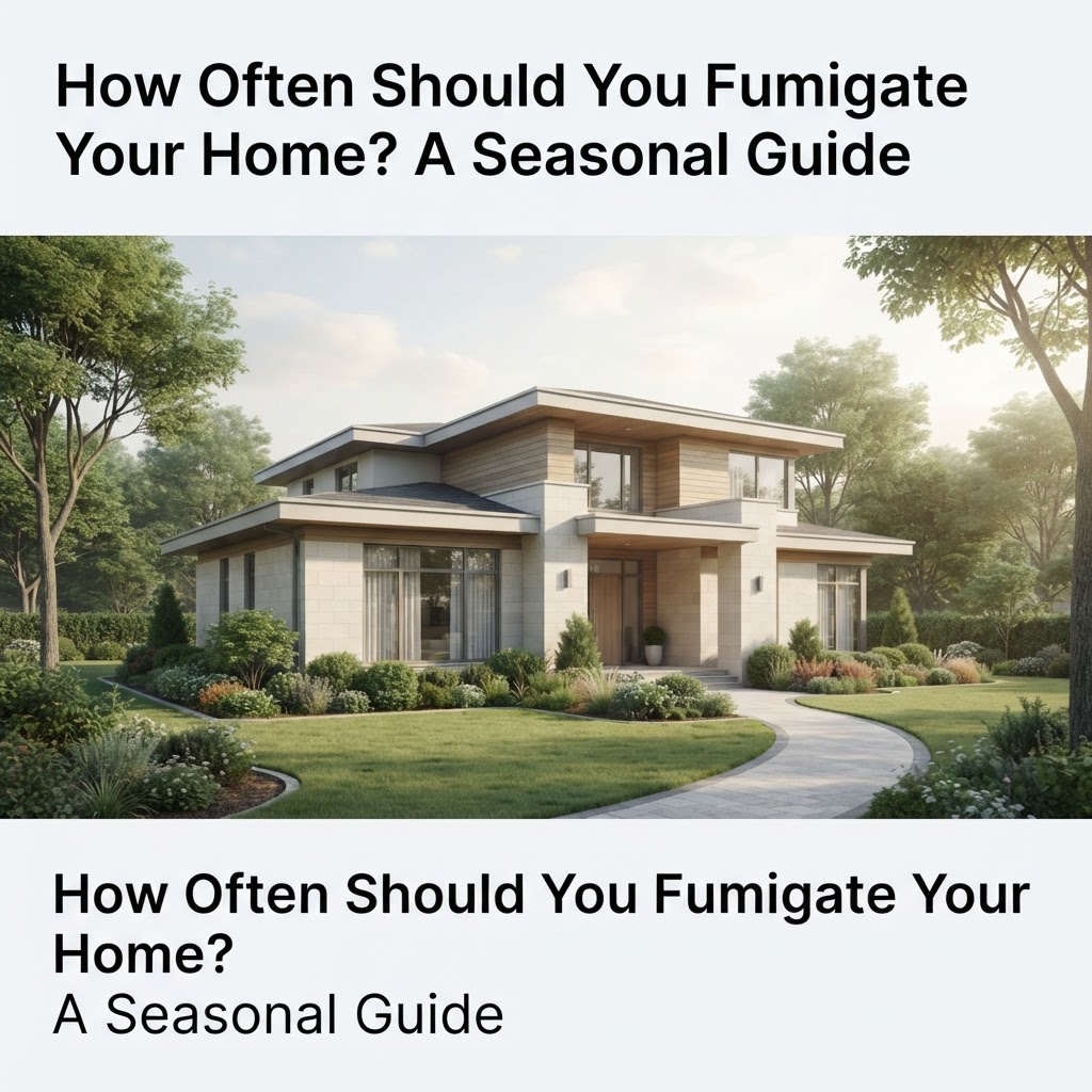 How Often Should You Fumigate Your Home? A Seasonal Guide