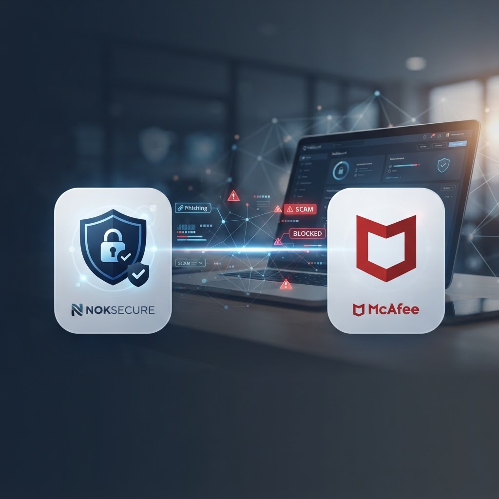 NokSecure vs McAfee Scam Detection