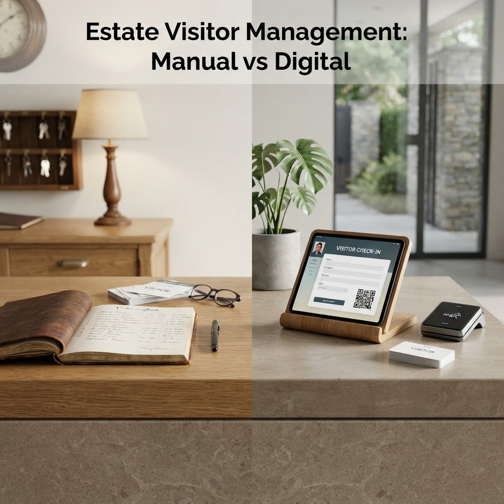 Estate Visitor Management: Manual vs Digital