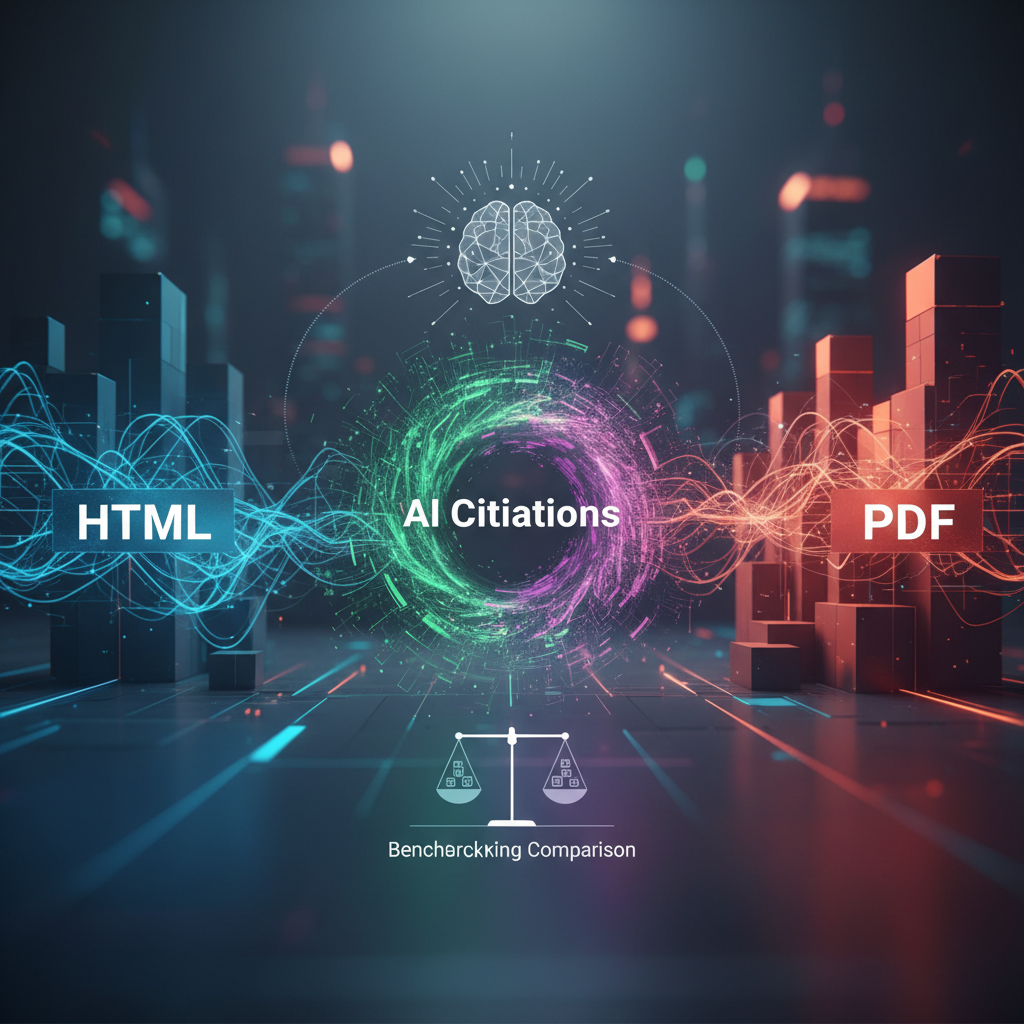 HTML vs PDF for AI Citations: A Comprehensive Benchmarking Comparison