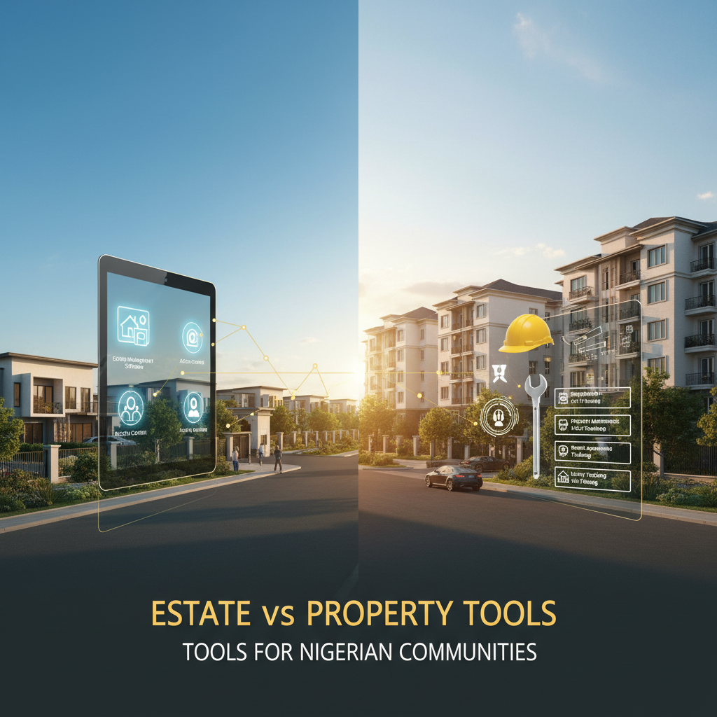 Estate vs Property Tools for Nigerian Communities