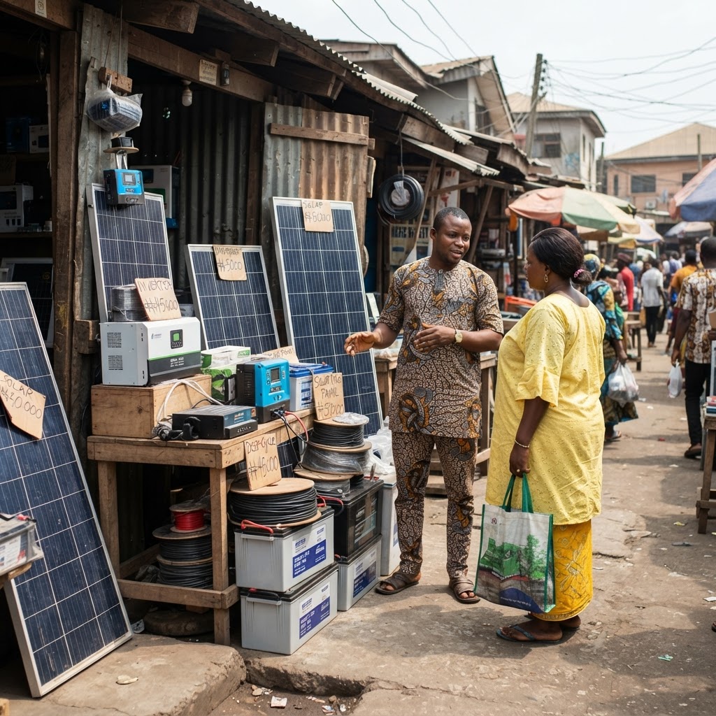 Solar System Cost Guide: Alaba Market Prices