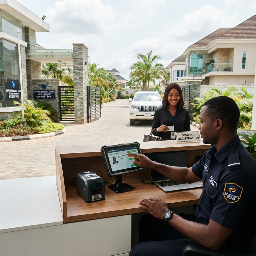 Visitor management system for gated community Nigeria
