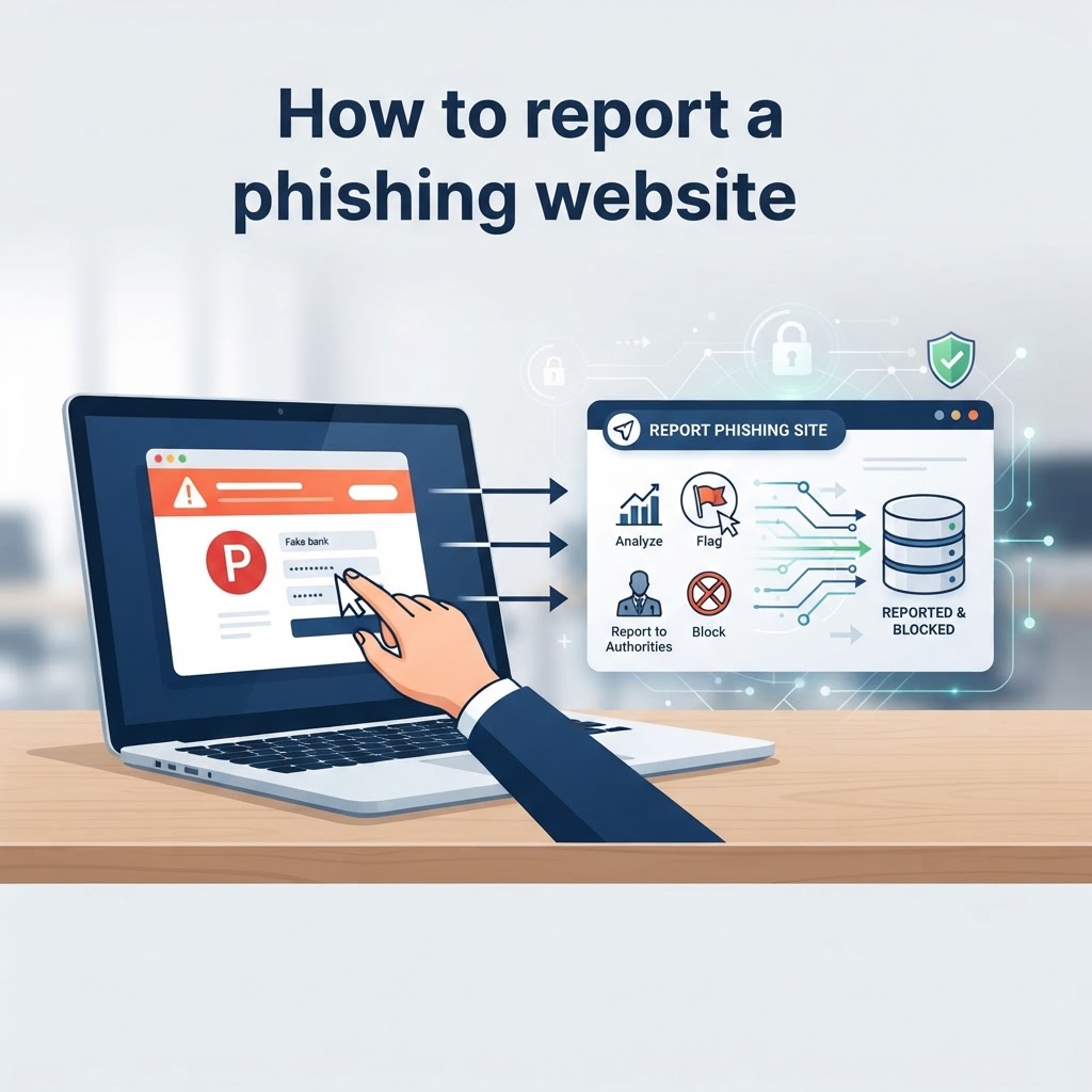 How to report a phishing website