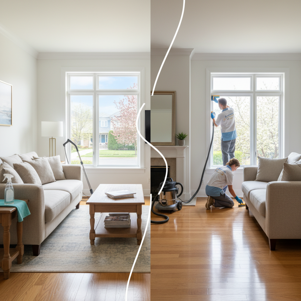 Deep Clean vs Regular Clean Comparison
