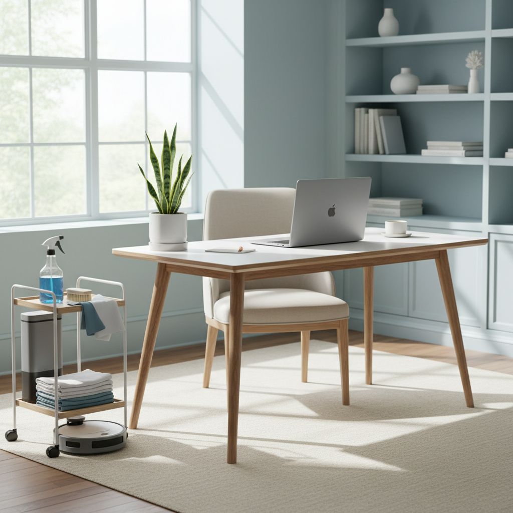 Home Office Cleaning for Remote Workers