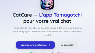Catcare Compagnon template preview
