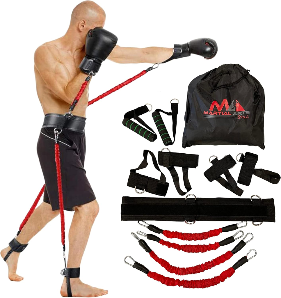MMA Boxing Resistance Bands Set
