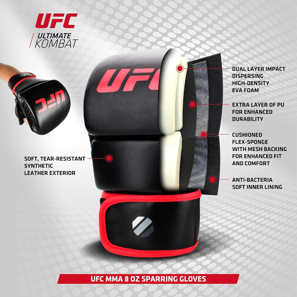 UFC MMA 8oz Sparring Gloves