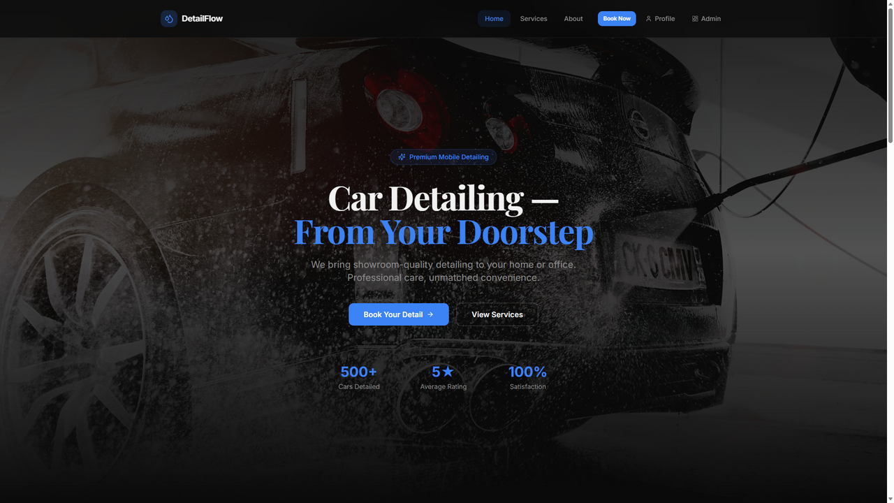 DetailFlow template preview