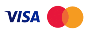 Visa & Mastercard accepted
