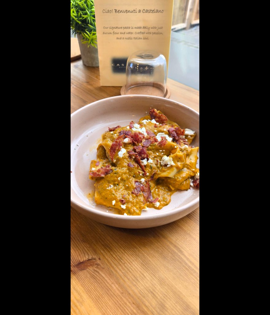 Pappardelle Agnello e Peperoni