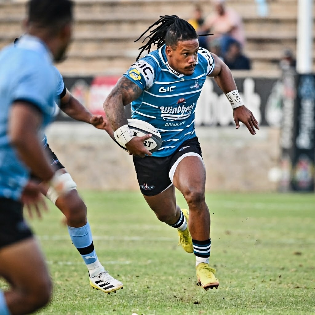Non-physique athlete in action