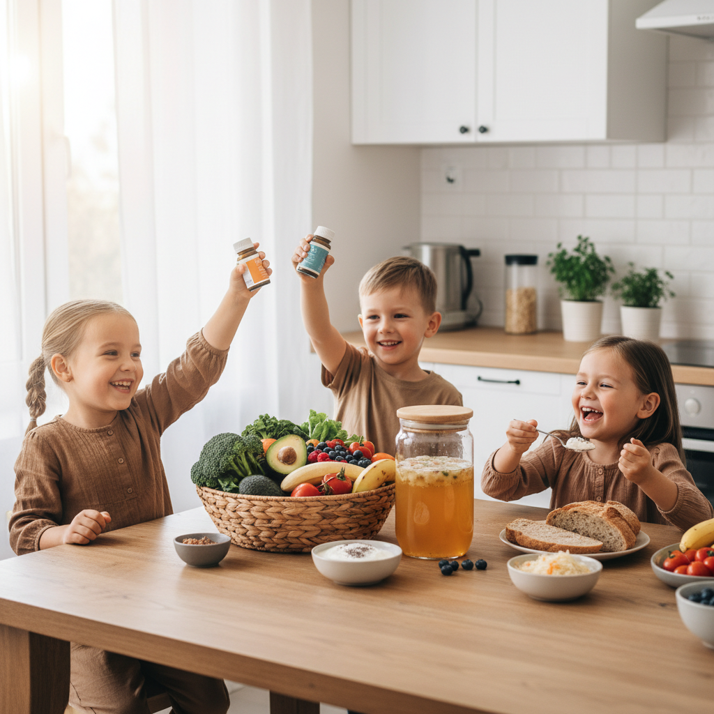 Fibre, Ferments and Friendly Bacteria: The Complete Gut-Friendly Nutrition Plan for Children