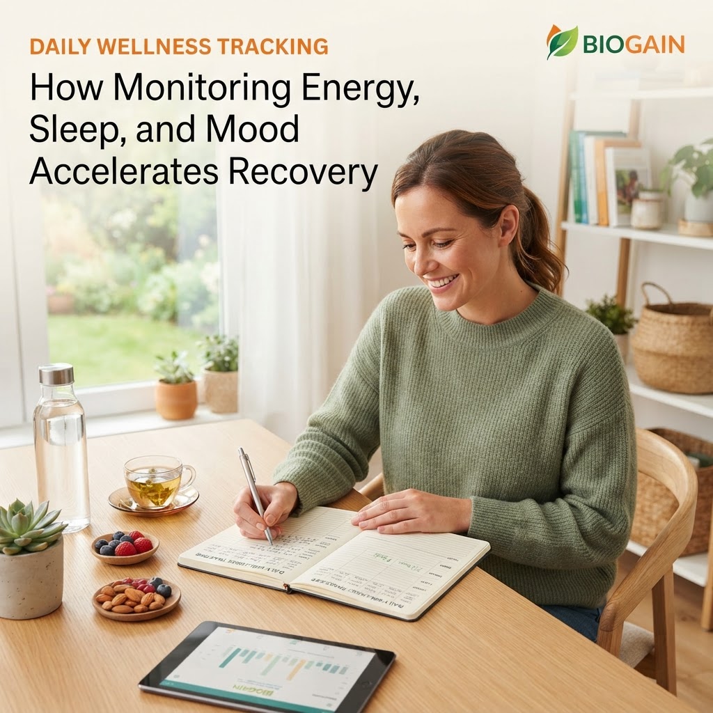 Daily Wellness Tracking: How Monitoring Energy, Sleep, and Mood Accelerates Recovery