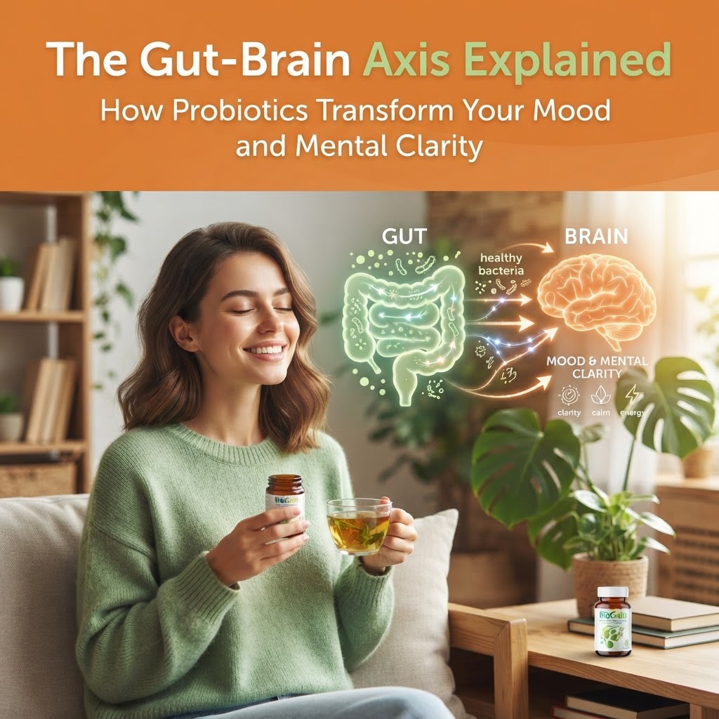 The Gut-Brain Axis Explained: How Probiotics Transform Your Mood and Mental Clarity