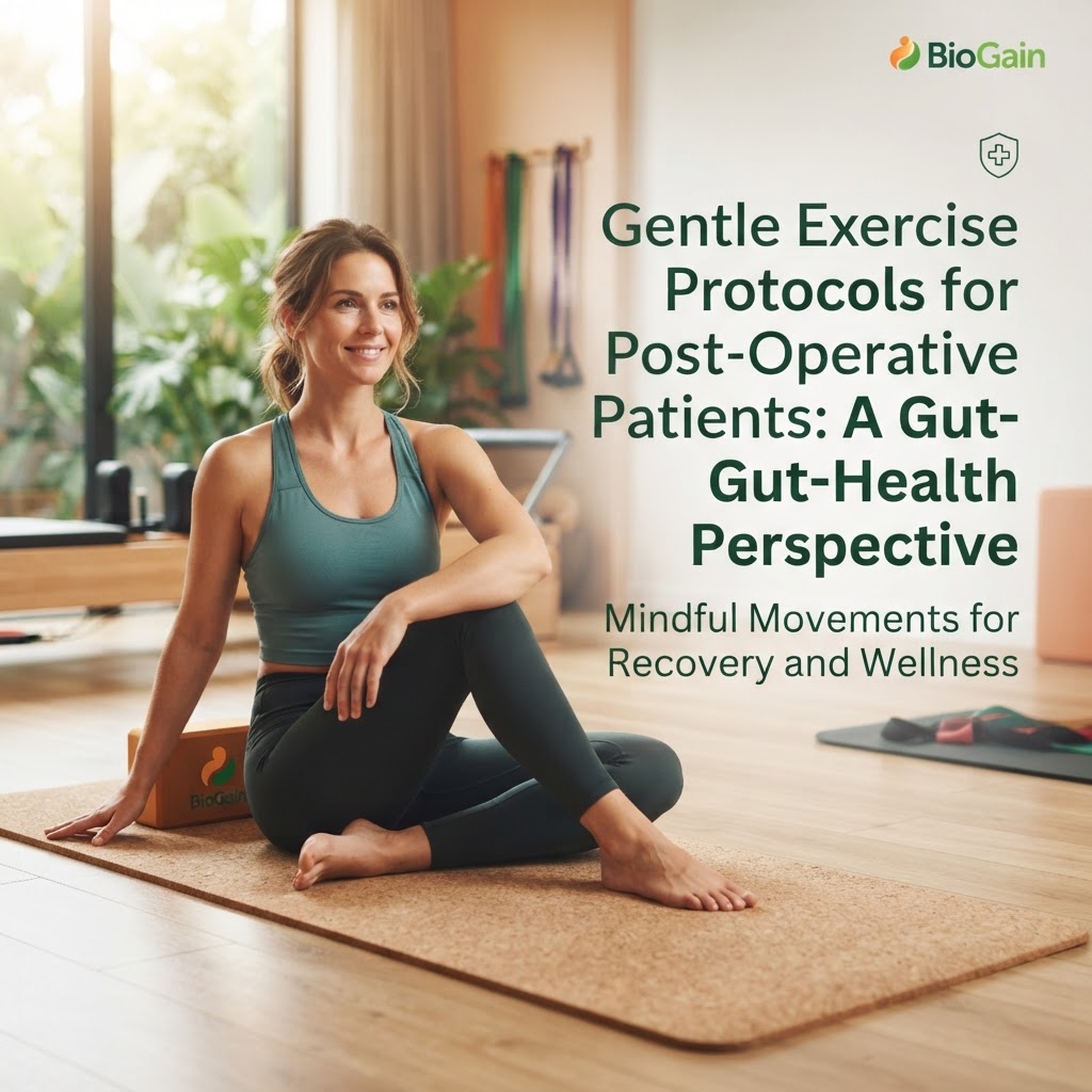 Gentle Exercise Protocols for Post-Operative Patients: A Gut-Health Perspective