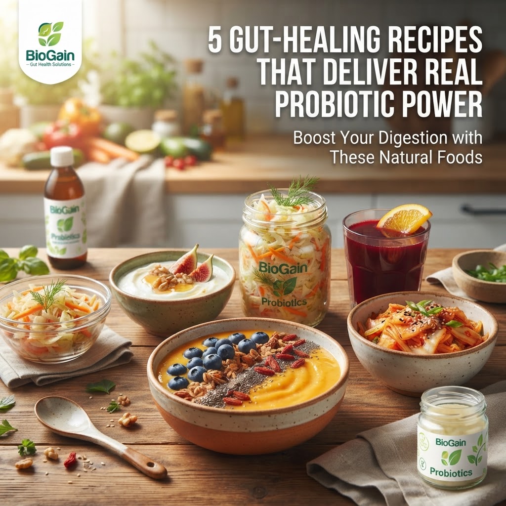 5 Gut-Healing Recipes That Deliver Real Probiotic Power