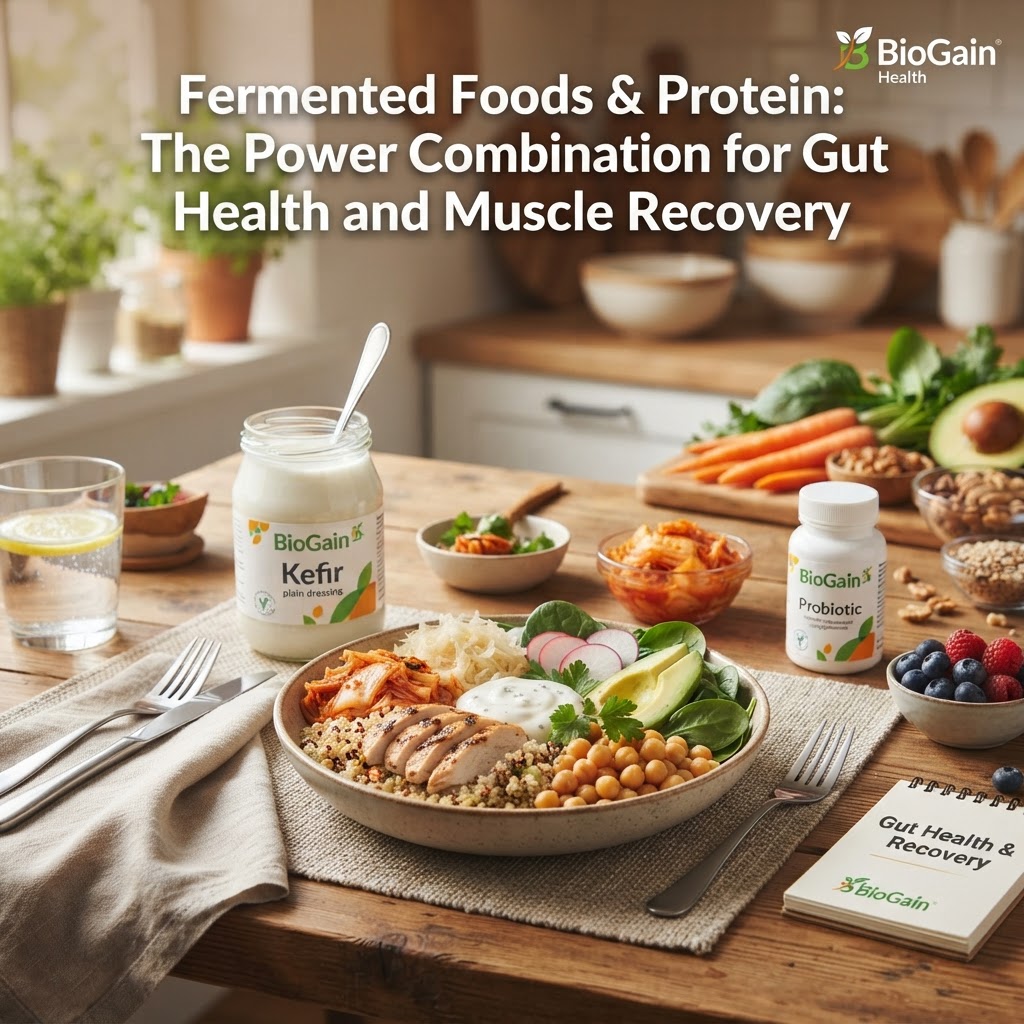 Fermented Foods & Protein: The Power Combination for Gut Health and Muscle Recovery