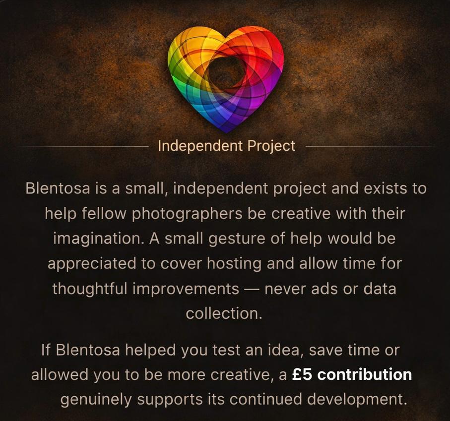 Support Blentosa — Independent Project