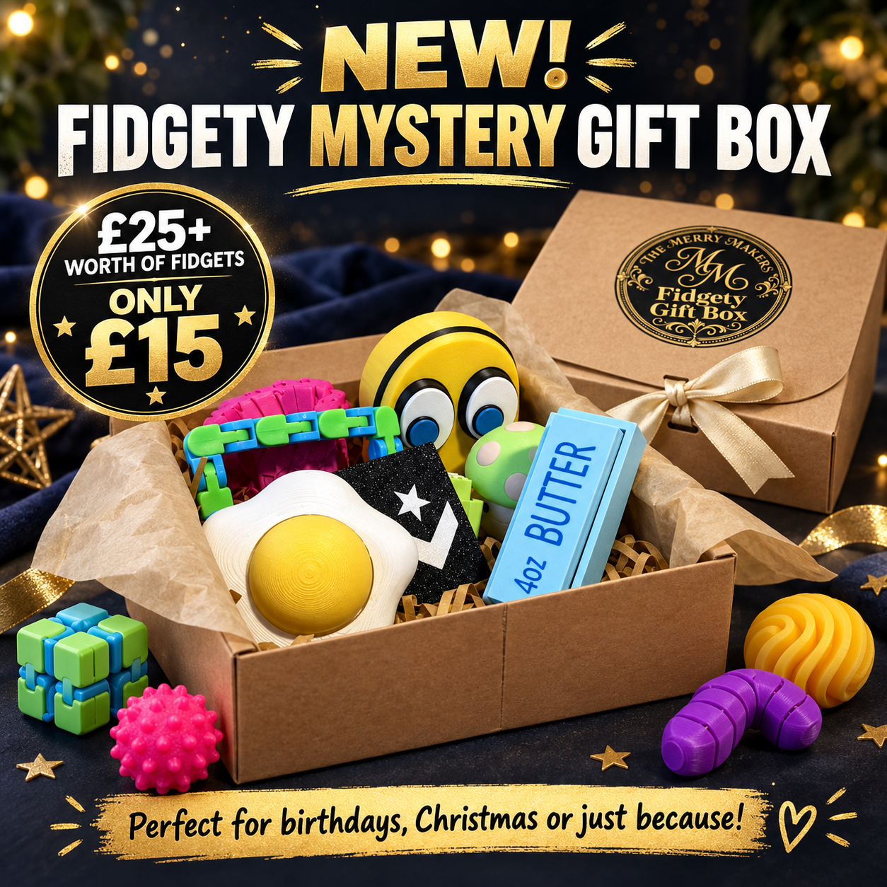 The Fidgety Mystery Gift Box