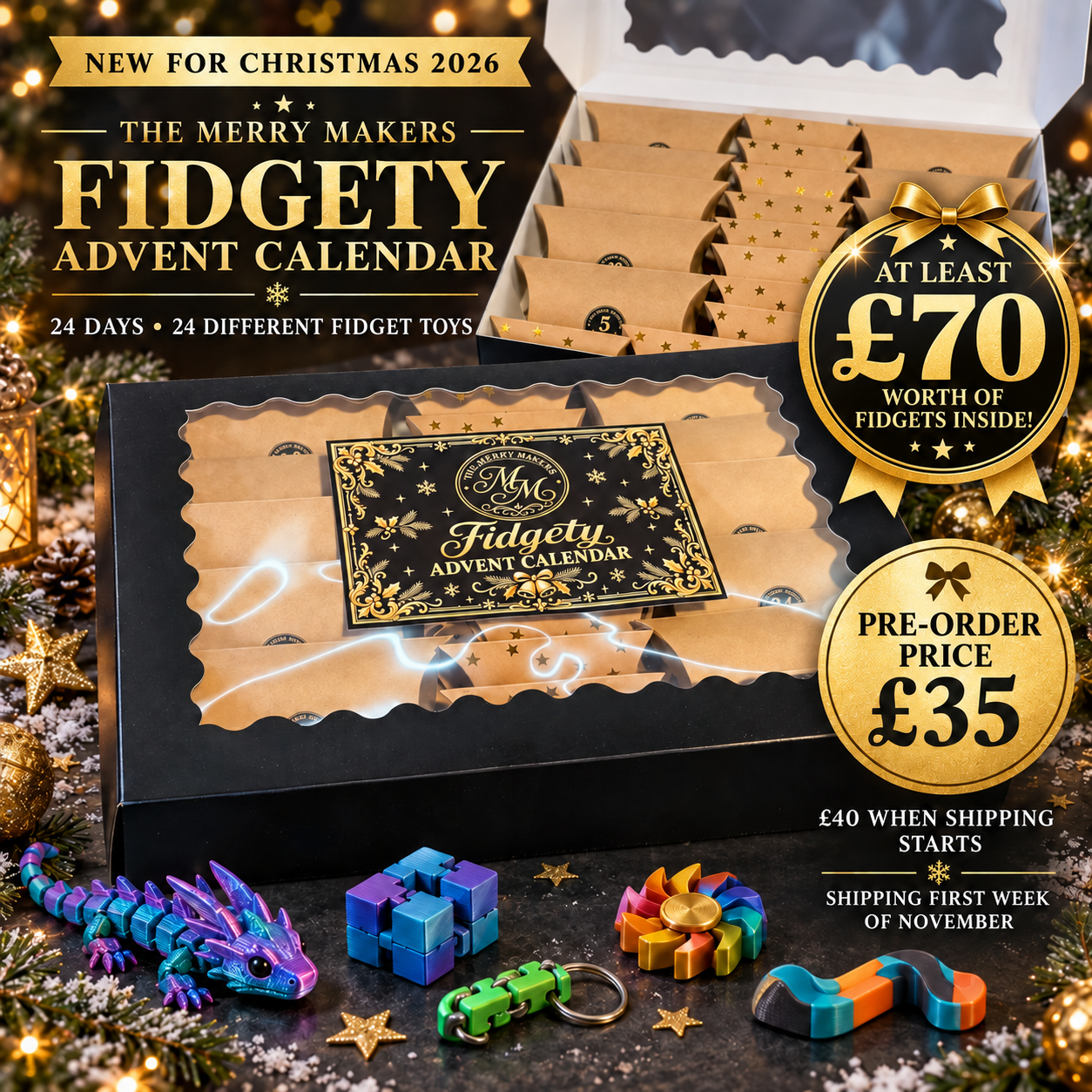 The Fidgety Advent Calendar