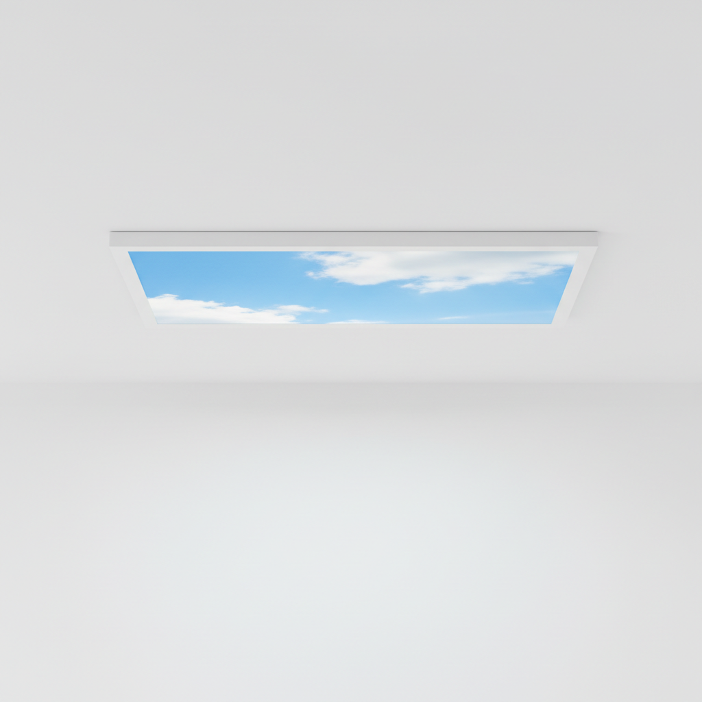 Rectangular LED Skylight Panel