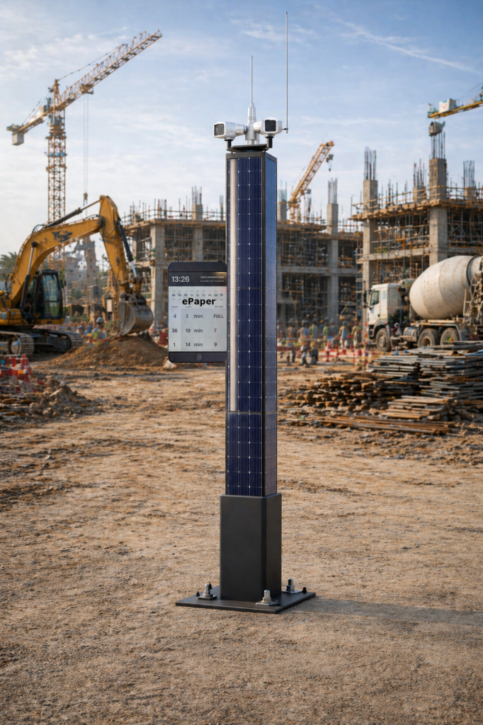 Solar Power Pole