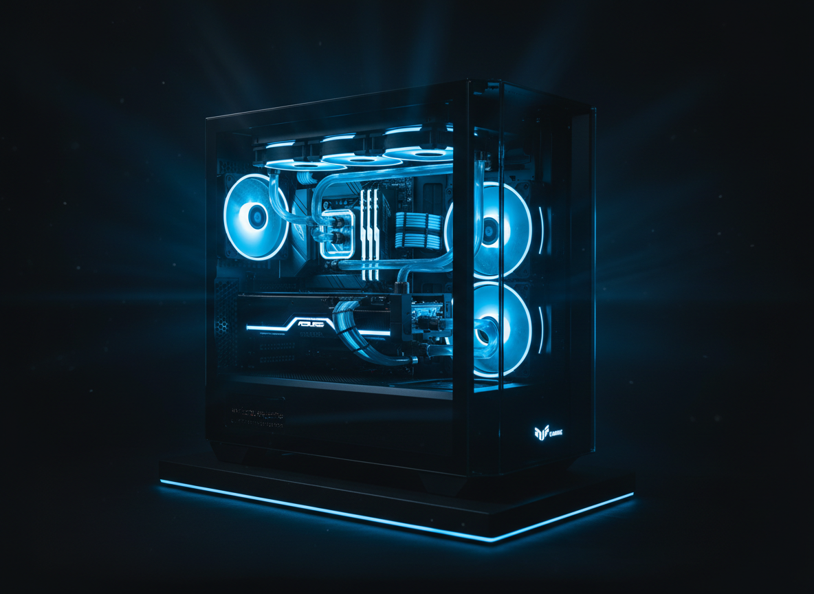 Asus GT502 Ryzen 7 8700G TUF RX 7800 XT Gaming Computer