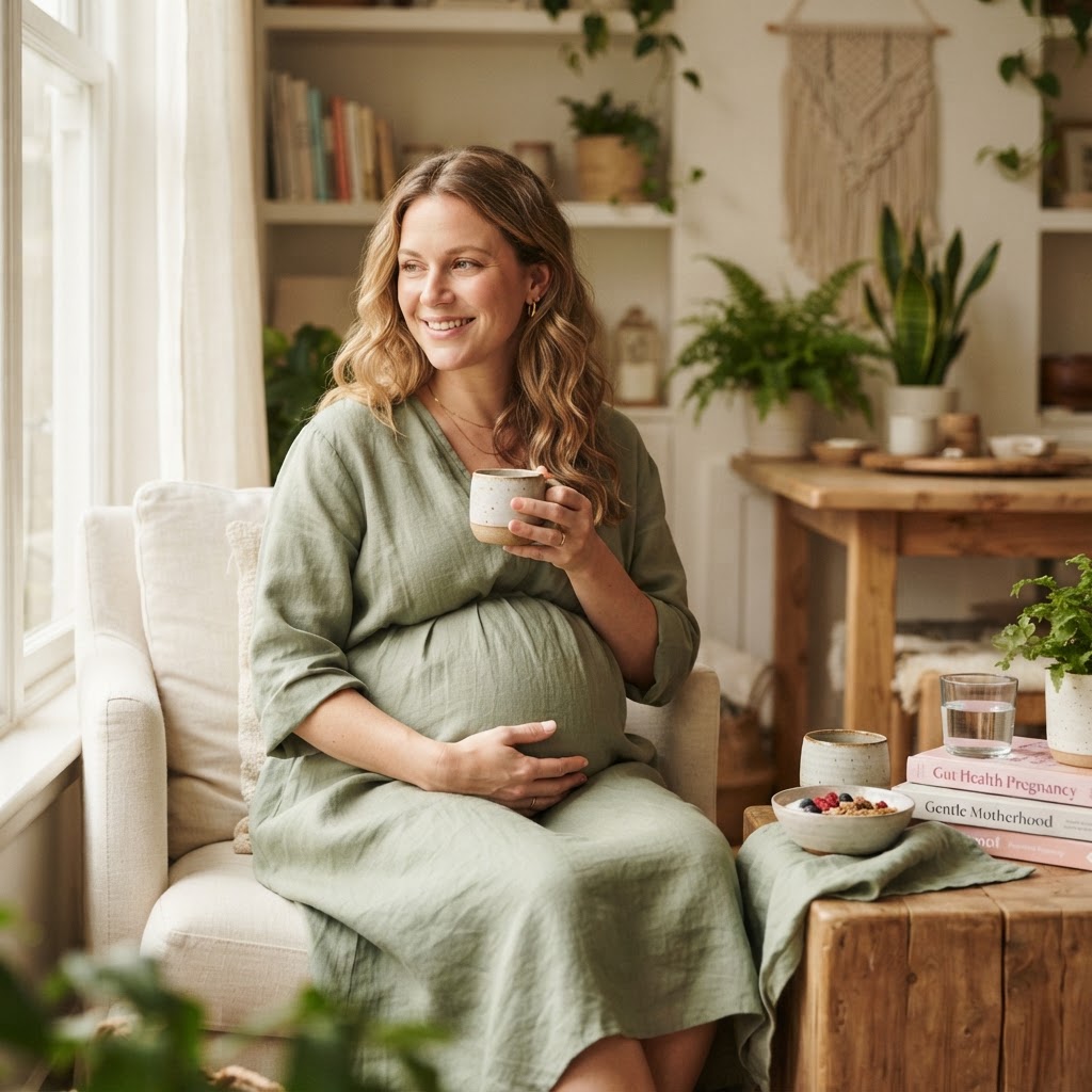 Managing Pregnancy Nausea, Constipation and Bloating Naturally With Gut Support