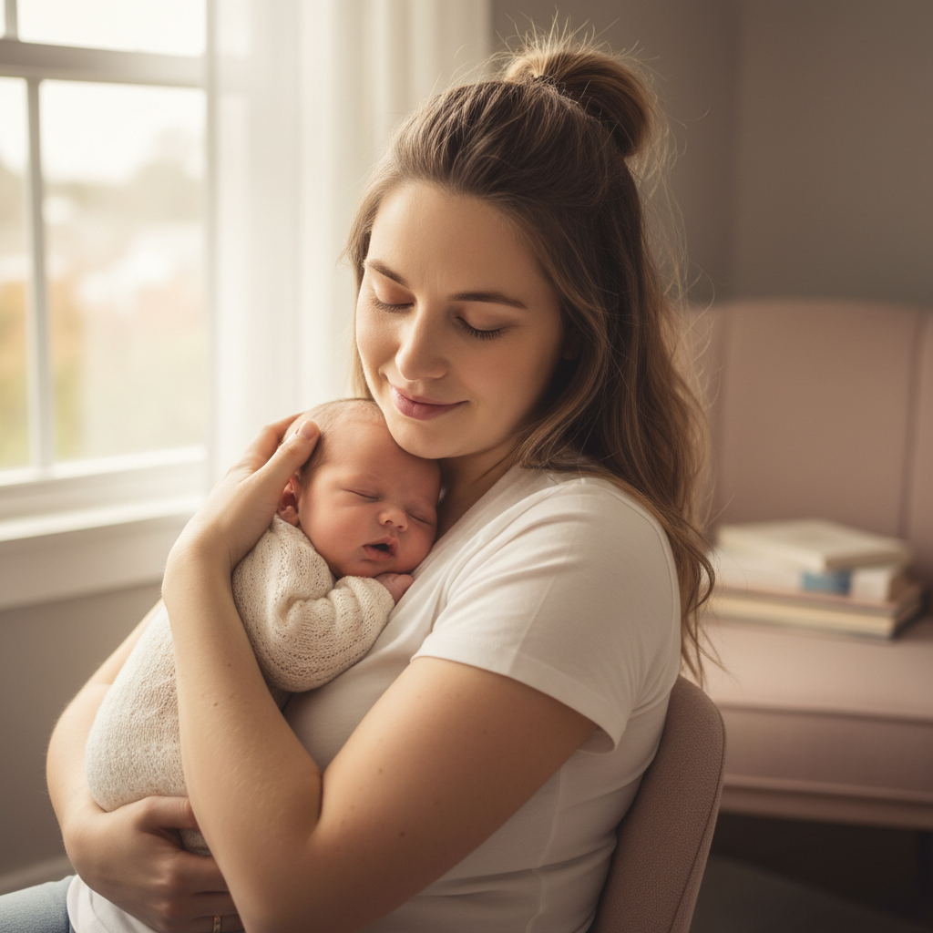 Beautiful maternity portrait
