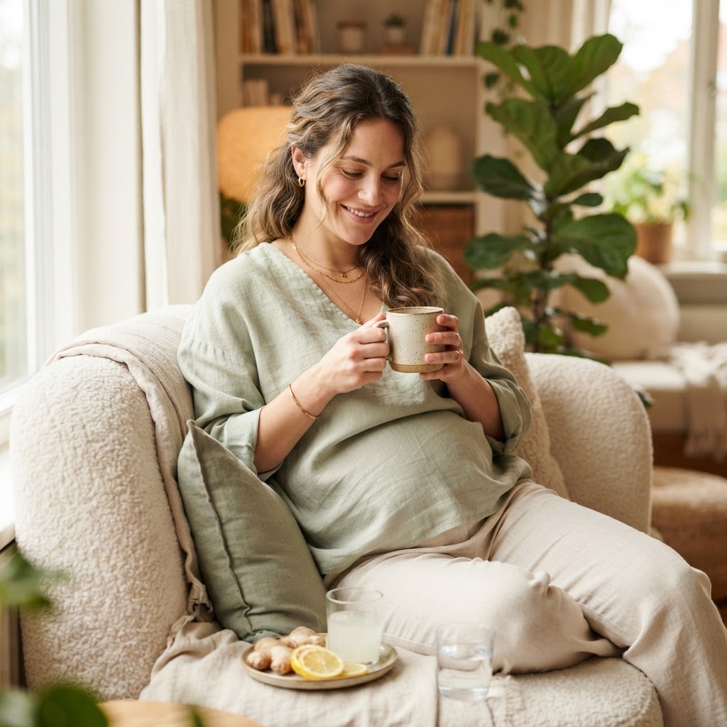Managing Pregnancy Nausea, Constipation and Bloating Naturally With Gut Support