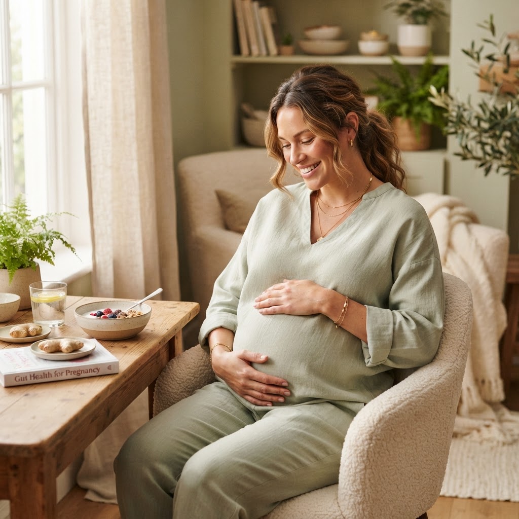 Managing Pregnancy Nausea, Constipation and Bloating Naturally With Gut Support