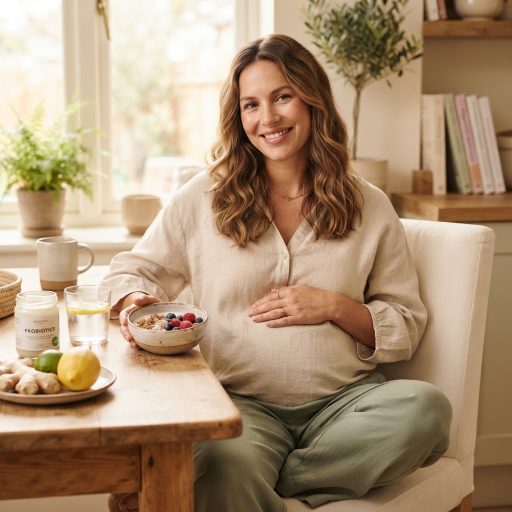 Managing Pregnancy Nausea, Constipation and Bloating Naturally With Gut Support