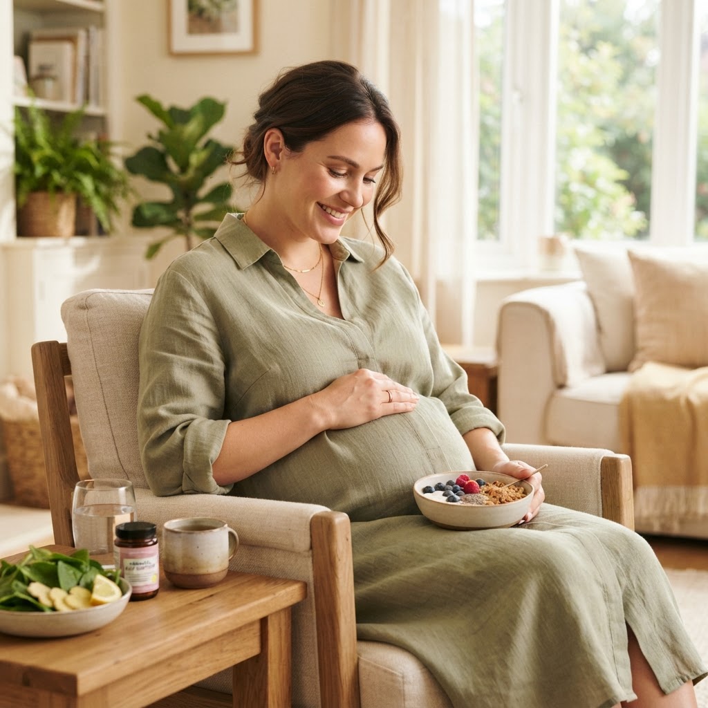 Managing Pregnancy Nausea, Constipation and Bloating Naturally With Gut Support