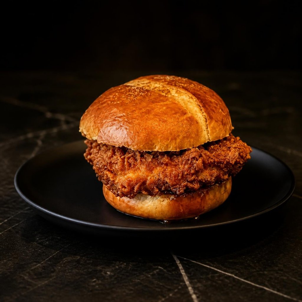 Bussin' Bissli Chicken Sando