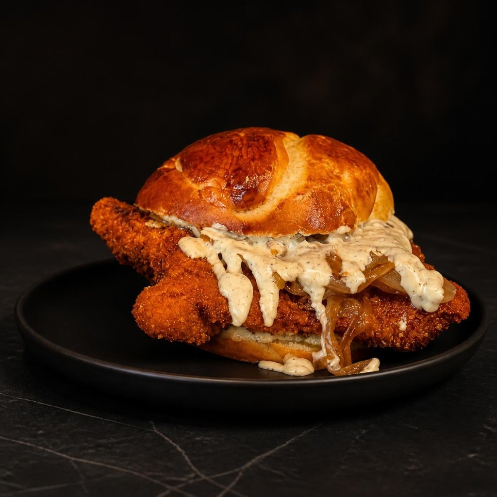 Schnitzel Sando
